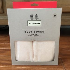NEW Hunter Boots Tall Fleece Socks